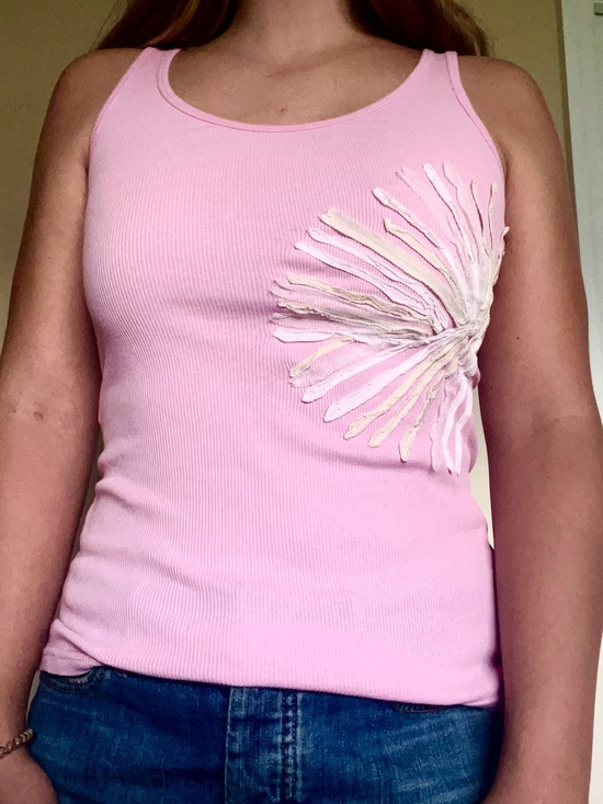 Tops - Y2K Old Navy Pink Ribbed Tank Top